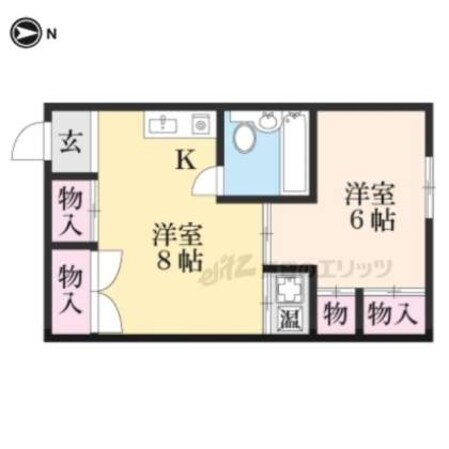 １’ｓｔメイフラワーの物件間取画像